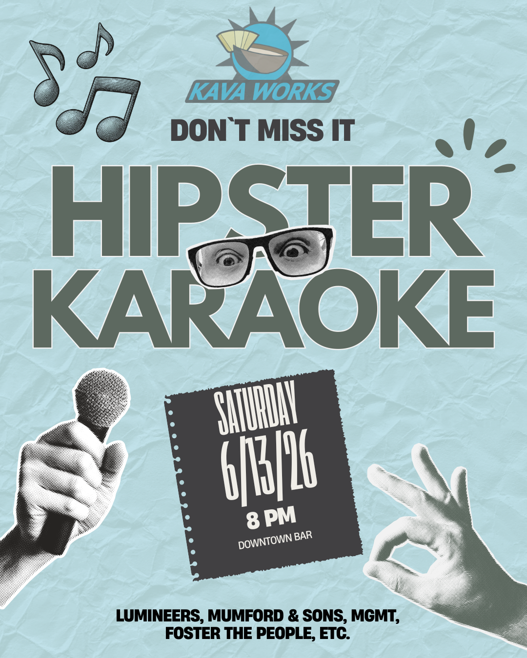 Hipster Karaoke image