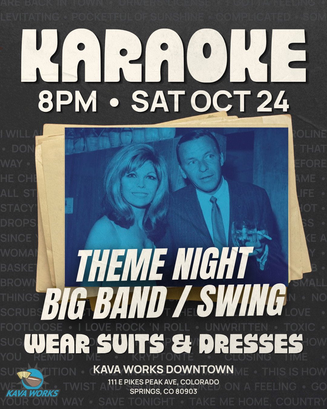Karaoke – Big Band/Swing Theme Night! image