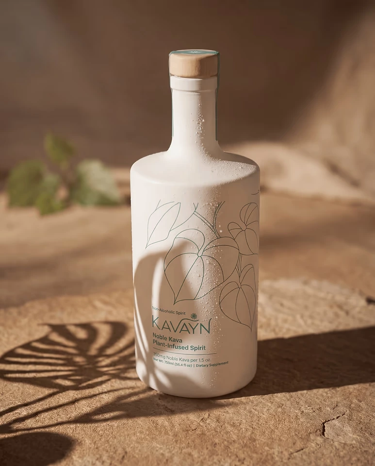 Kavayn Unflavored Noble Kava Non-Alcoholic Spirit bottle